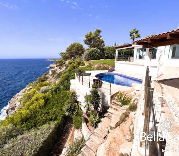 Villa del Mar - Villa de bungalow sobre el mar en Cala Pi - vista al mar de 180 °