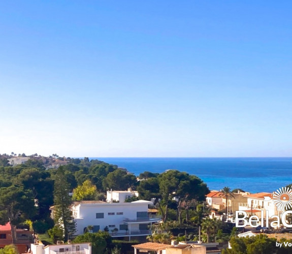 Apartamento triplex con ascensor y vistas al mar en Playa de Palma