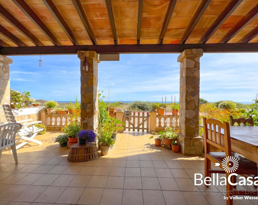 Encantadora casa de pescador con vistas al mar y Cabrera - Es Trenc