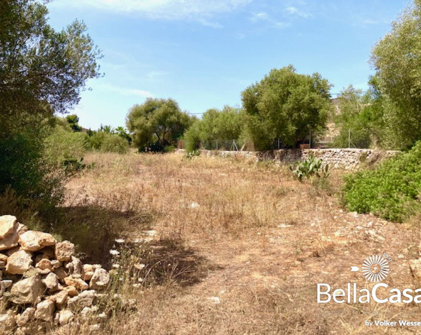 Terrain à bâtir pour la construction d'une villa vue mer avec vue sur Cabrera - projet approuvé