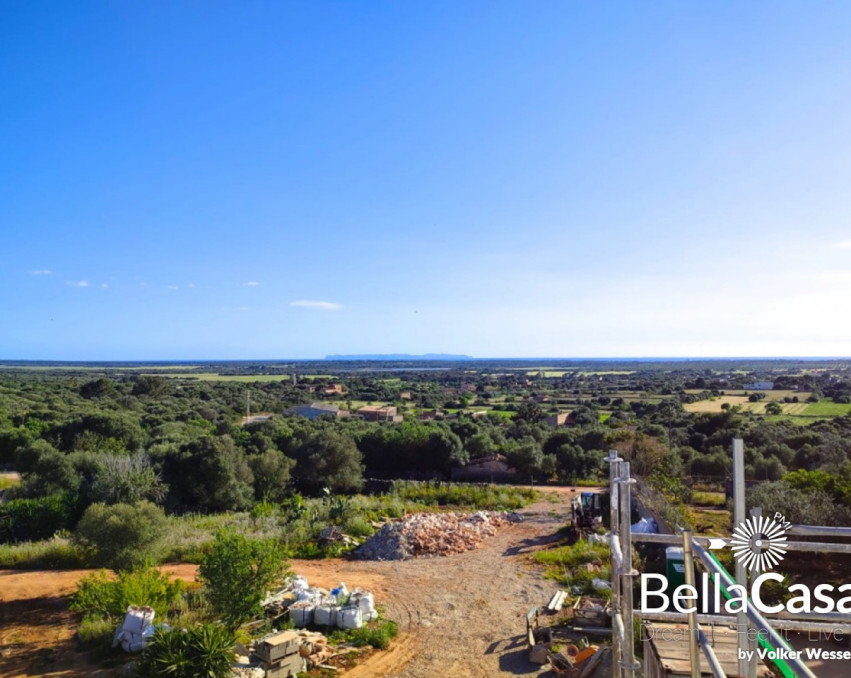 4 Villa plots with Cabrera sea views in the most exclusive hillside location of Ses Salines